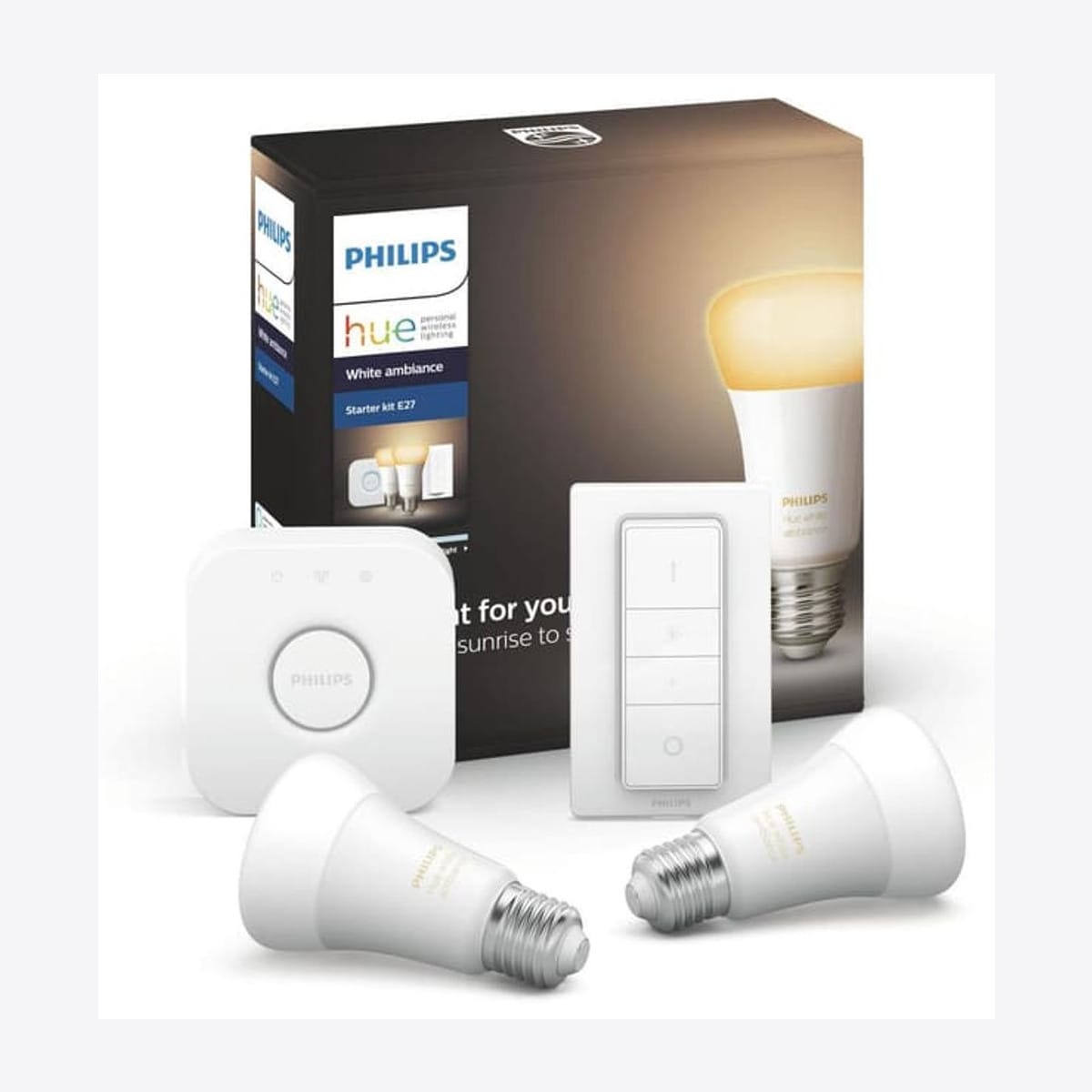 Philips Hue White Ambiance Starter Kit E27 – Standard