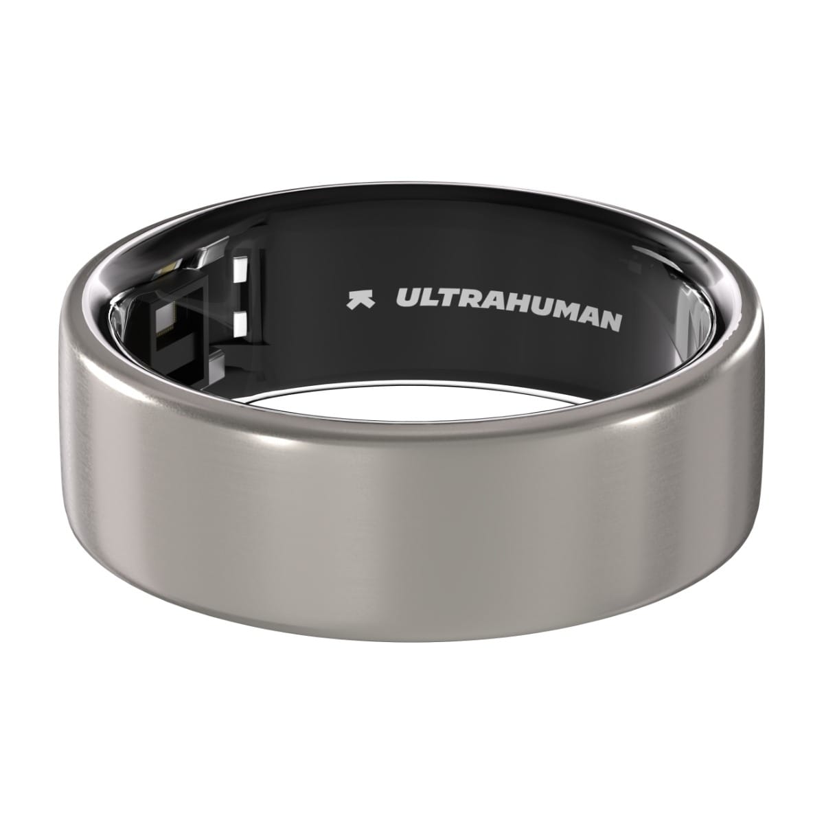 Ultrahuman Ring AIR — Raw Titanium