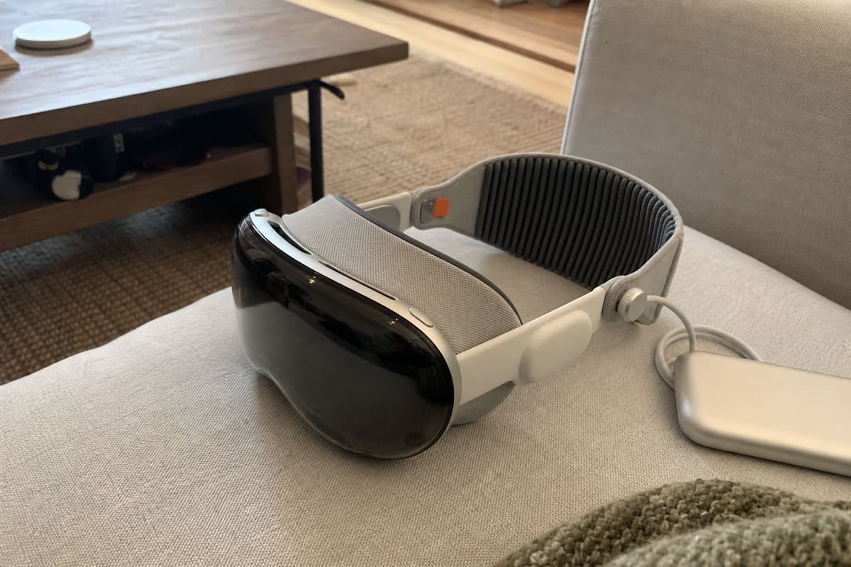 Customer photo — Apple Vision Pro