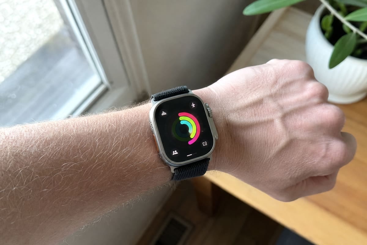 Customer photo — Apple Watch Ultra 3