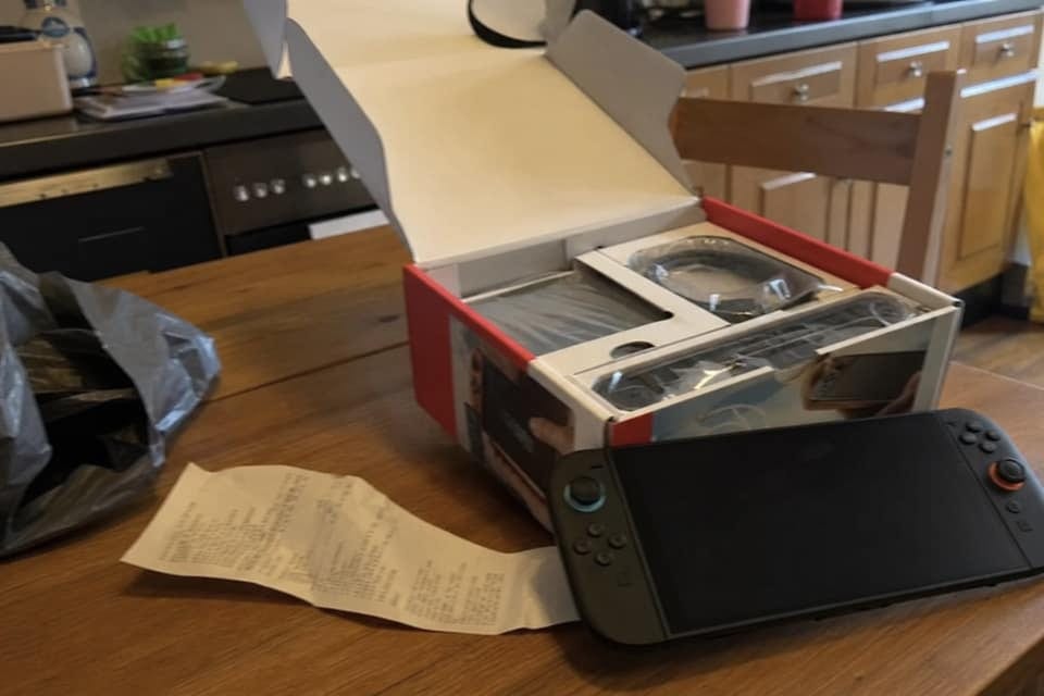 Customer photo — Nintendo Switch 2
