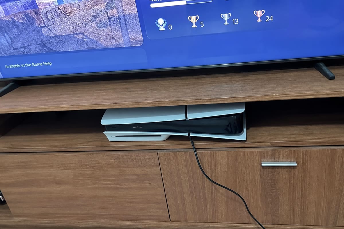 Customer photo — Playstation 5 Slim Disc